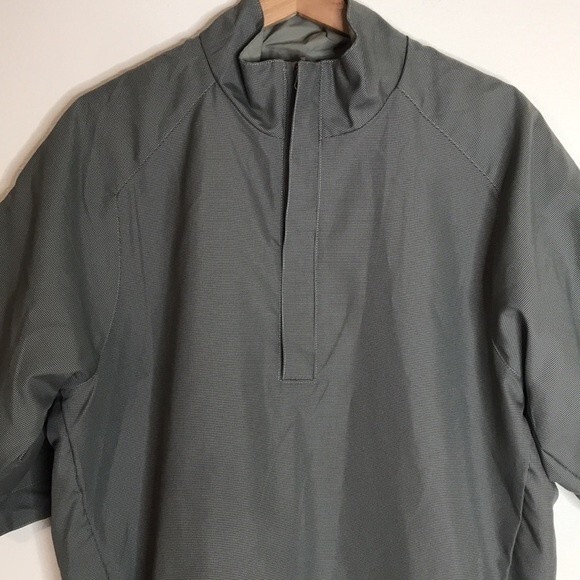 Zero Restriction tour series Golf Reversible Gray Jacket Quarter Zip Sz Small - Picture 2 of 13